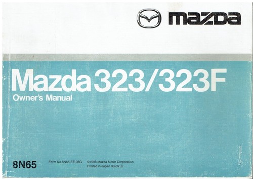 Mazda 323 mk7 323f - mazda, (ba