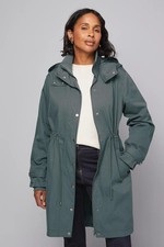 Wallis Green Coat Womens