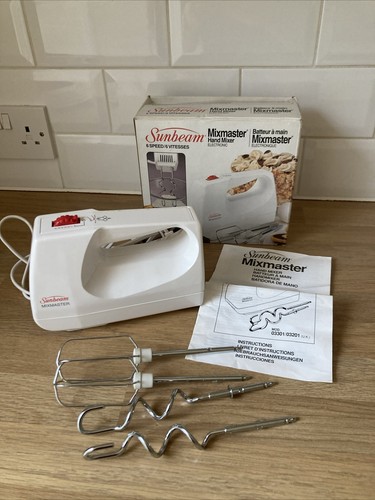 Vintage sunbeam hand mixer - vintage,