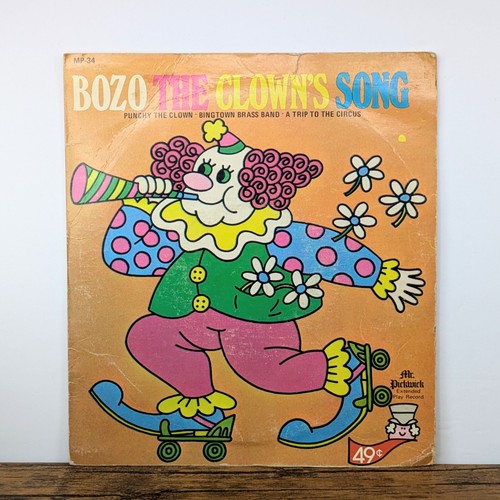 Vintage record 1965 bozo - vintage,