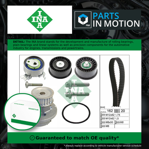 Timing belt water pump - timing,