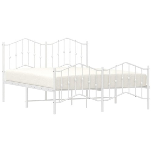 Metal bed frame home - home, bedroom