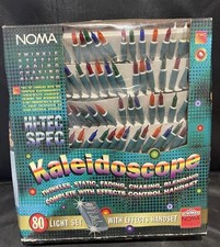 Noma Kaleidoscope Vintage Christmas Lights 80 Light Effects -  WORKING