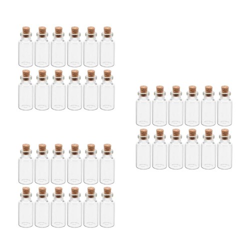 Reusable tiny glass jars - tiny, with