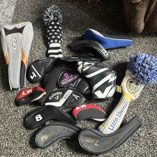 Golf Head Iron Covers Various 15 In Total.