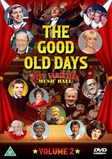 THE GOOD OLD DAYS 4 DVD SET - VOLUME TWO - TESSIE O'SHEA - THE BEVERLEY SISTERS