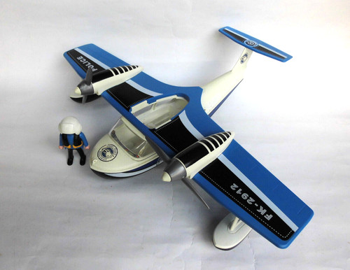 Playmobil police seaplane - police,