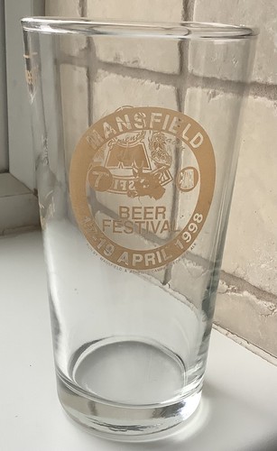 Rare mansfield brewery pint - rare,