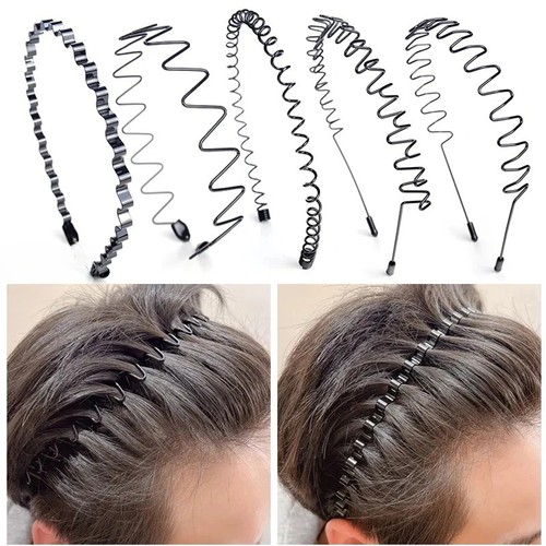 Black metal sports - sports, hairband