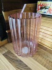 Medium scalloped glass clear - glass,