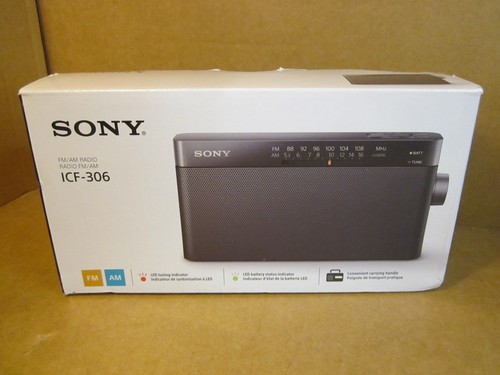 New sony handy portable radio - sony,