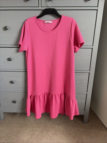 Hot pink dropped waist - dropped,