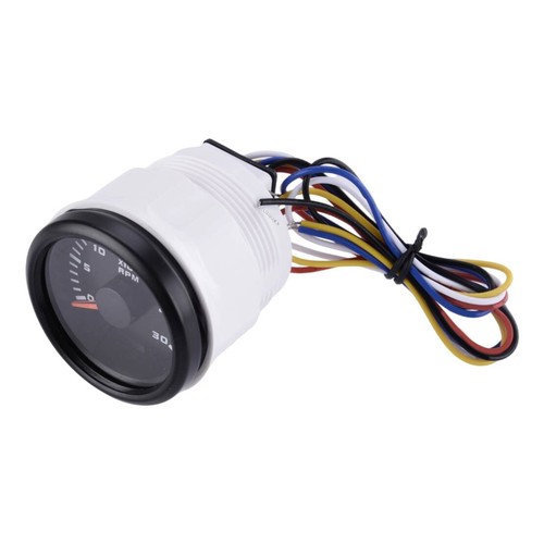 52mm tachometer 3000rpm - tachometer, 0-3000rpm
