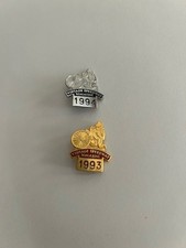 2 Vintage Speedway Magazine Badges