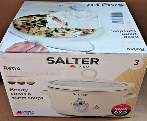 Retro slow cooker cream - retro,
