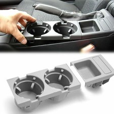 Gray Center Console Cup Holder Coin Tray 51168217953 For BMW E46 3 Series 99-05