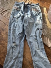 Blue Embellished Primark Blue