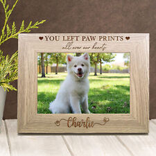 Custom Engraved Wooden Dog