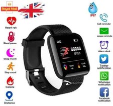 Smart Watch Men Women Fitness Tracker Blood Pressure Heart Rate Sport Watches