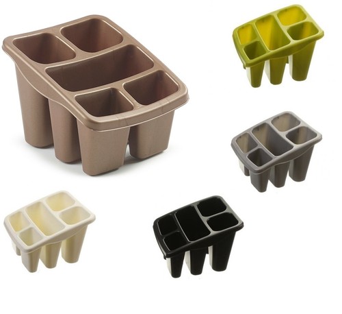 Cutlery utensil holder drainer - cutlery,
