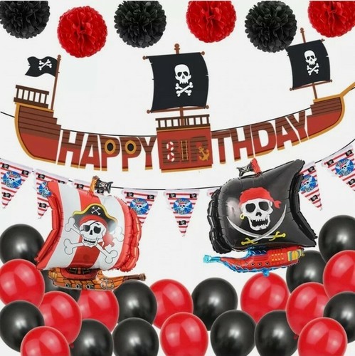 Pirate fun party supplies - party,