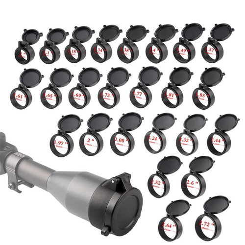 Rifle scope lens cover - lens,
