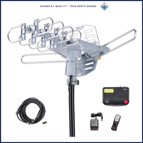 Amplified outdoor hdtv antenna - outdoor,
