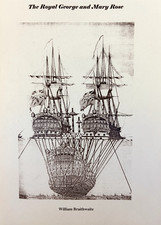 Wooden Books of The Royal George and Mary Rose William Braithwaite, Illustrated