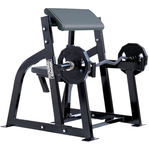 Hammer strength seated arm - hammer,