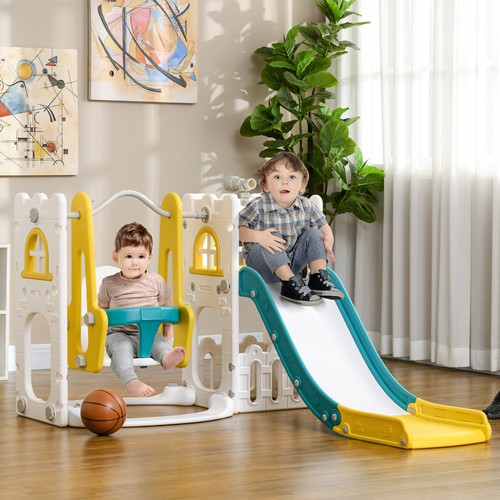 Swing and slide - 6-in-1, set