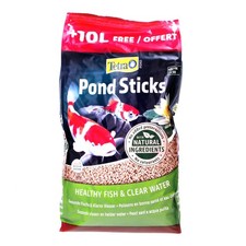 TETRA POND FOOD STICKS 40L PLUS 25% 4200g EXTRA FREE (50L) POND FISH FOOD