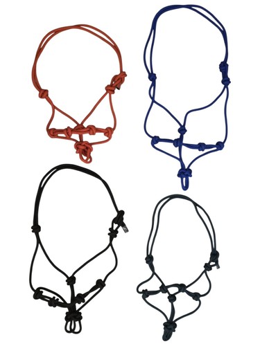 Knot rope halters - knot, knotted