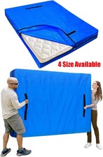 Heavy Duty Mattress Bag Moving Cover Self Sealing Resuable Zipper Storage Bag UK