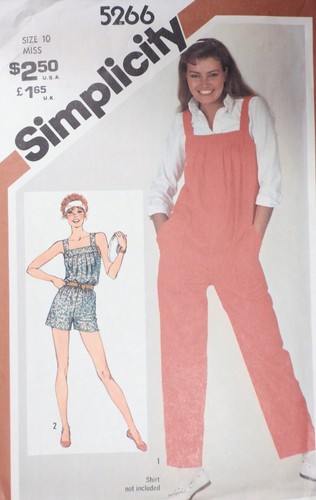 Vtg 1980s simplicity 5266 - 1980s,