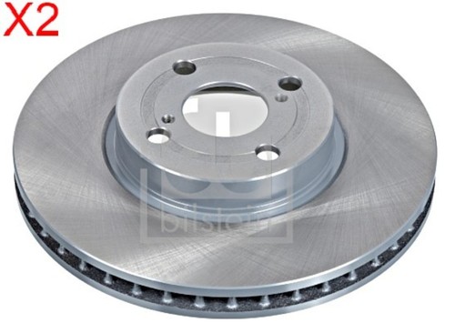 Febi x2pcs front - front, brake