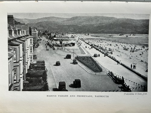 Barmouth marine parade - parade, c1950