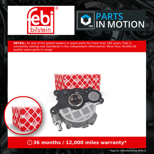 Vacuum pump fits - fits, audi