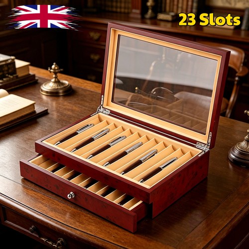 Wooden pen display - pen, box