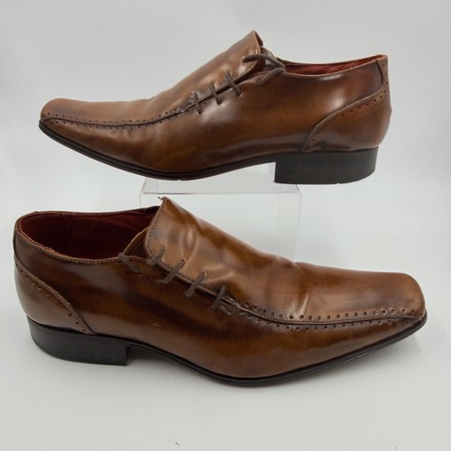 Jeff banks brown leather - banks,