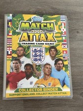 MATCH ATTAX ENGLAND WORLD CUP 2014 SET OF 269 CARDS IN BINDER +2 LIMITED EDITION