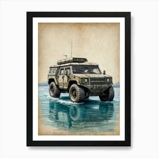 Russian Military Vehicle Art