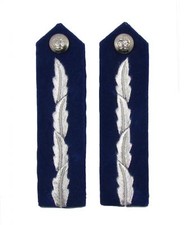 Gorget Patch Badges Silver on