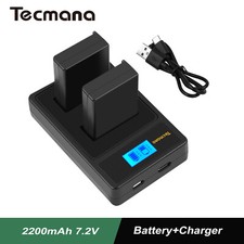 2X 2200mAh Battery EN-EL9