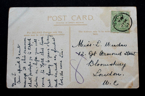Tydd cambs postmark on a - ,