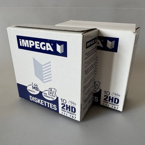 20x impega floppy disks 2hd - 20x,