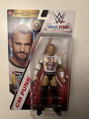 Mattel wwe punk action - cm,