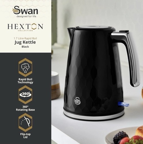 Swan hexton black - swan, rapid