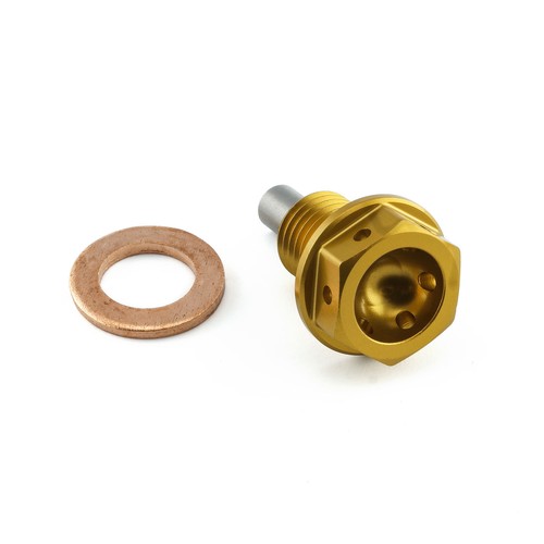 Aluminium magnetic sump bolt - aluminium,