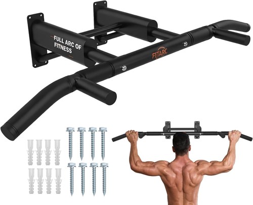 Pull bar wall mounted chin - up,