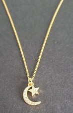 Rachel Ashwell Moon and Star Necklace.